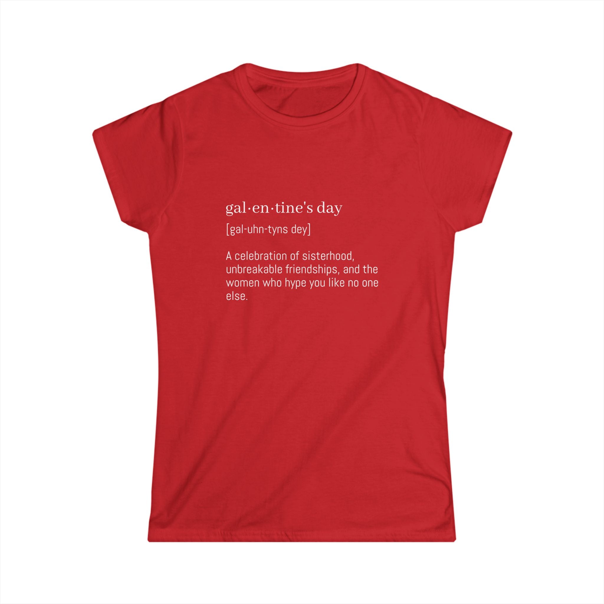 Red Galentine's Day Women's Tee